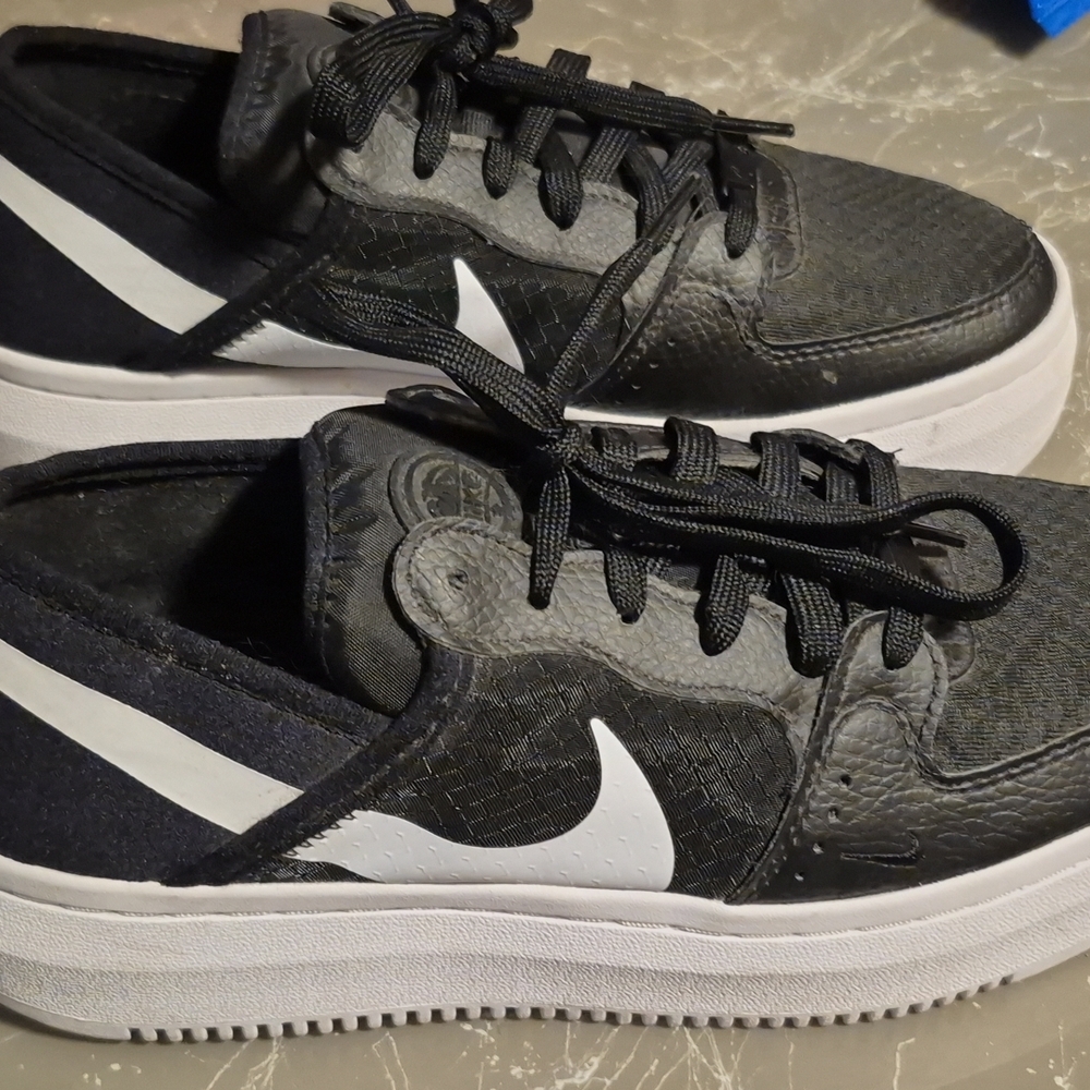 Black and White Sneakers